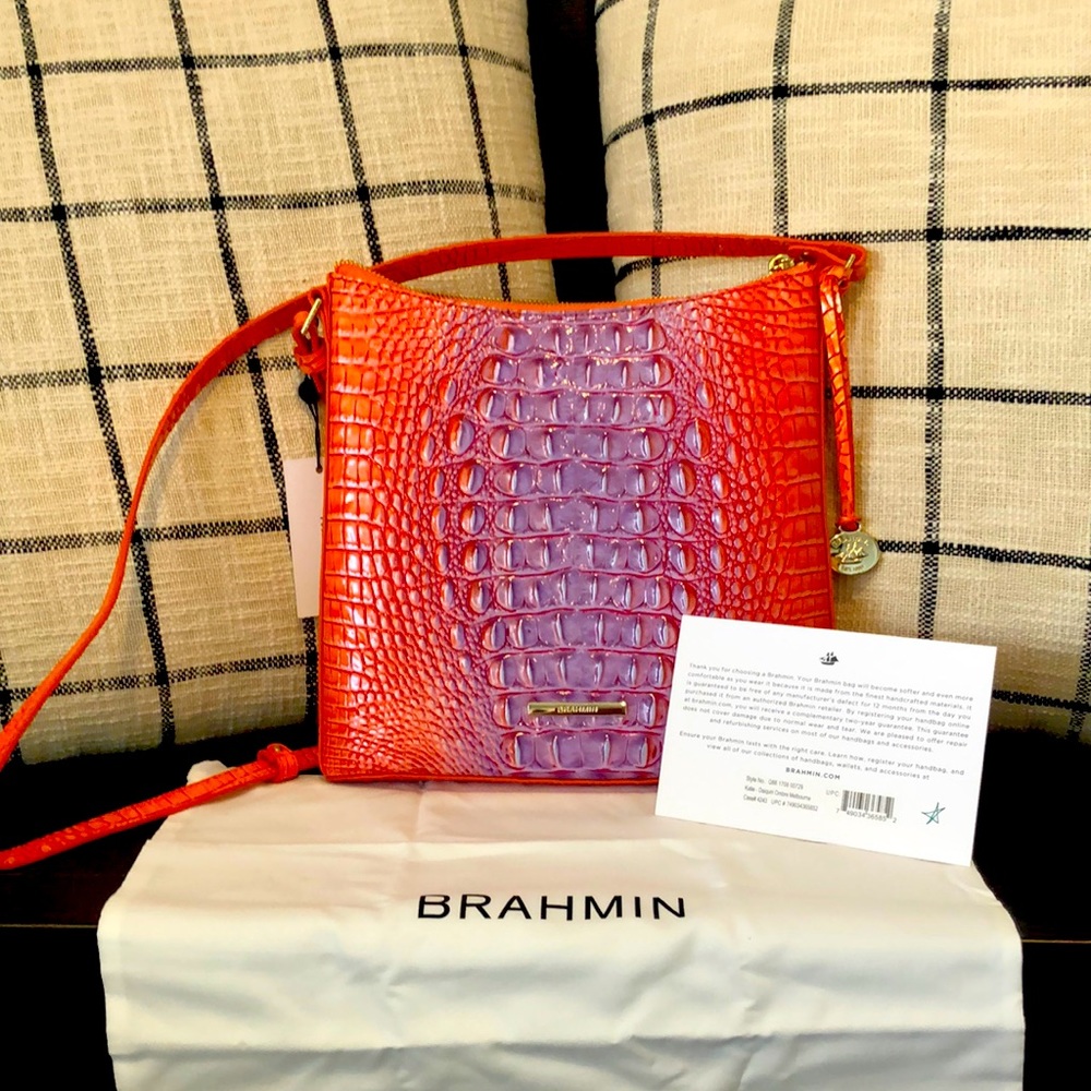 Brahmin Katie Crossbody bag in Daiquiri Ombre